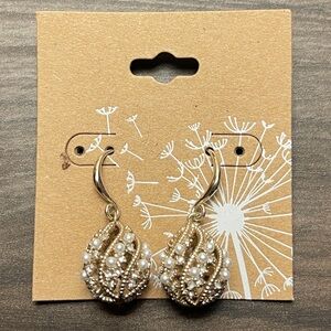 Elegant Pearl Drop Earrings